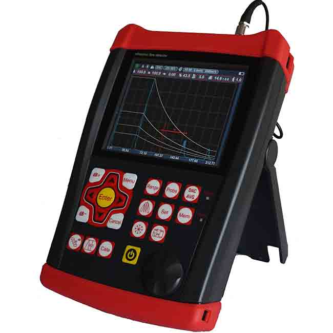 Portable Ultrasonic flaw detector TFD810C EN12668-1 0.5-20MHz