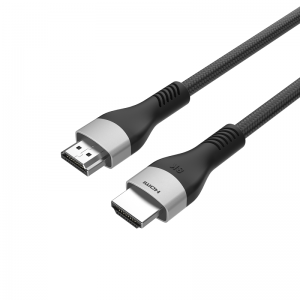 OEM bl-ingrossa 1.8m 3m 5m HDMI2.1 M għal M Cable 48Gpbps 8K@60Hz 4K@120Hz Ultra High Speed ​​HDMI Cable b'Lable Ultra Certified
