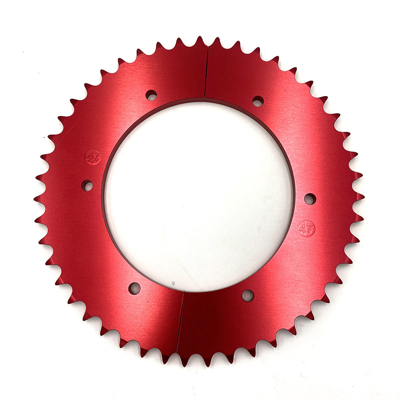 Top Grade China 40 Pitch Chain 48 Tooth Go Kart Racing Split Sprocket