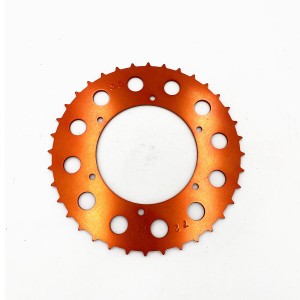 35 sprocket with jumping teeth for racing kart use