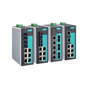 MOXA EDS-408A-SS-SC Conmutador Ethernet industrial administrado de capa 2
