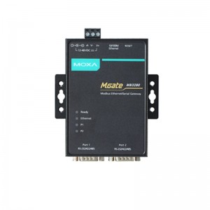 MOXA Mgate MB3180 Modbus TCP ጌትዌይ
