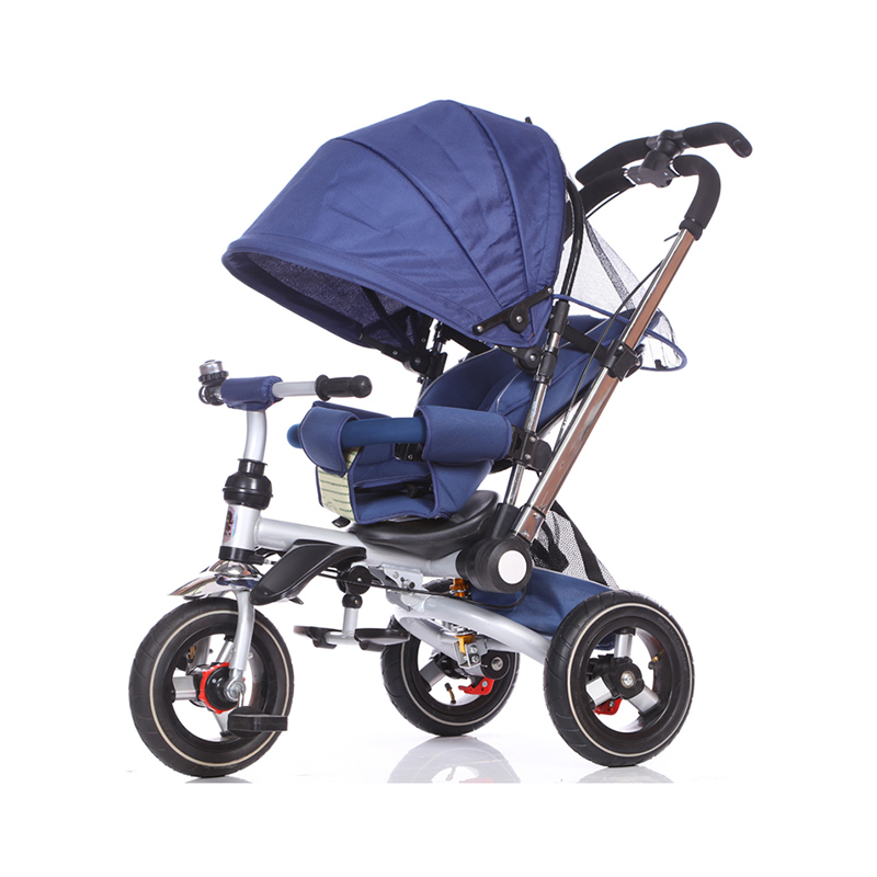Baby stroller TX-010 All Terrain Toddler Bike 6-in-1, E Laesense Semmuso & E Entsoe ke Bentley Motors UK;Baby to Big Kid Tricycle ke Polelo e Tlamang ea Ts'ebetso & Luxury, Sequin Blue (10m-5y+)
