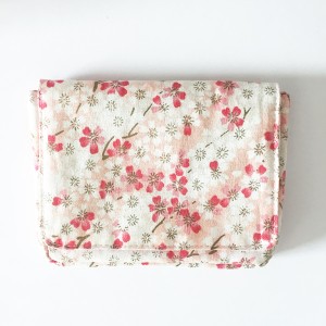 Lucky Flower Organic Cotton Linen Gourmet Snacks Kit Bag