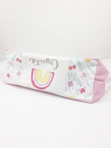 Vivid Digital Printed Kawaii Cute Girls Cotton Canvas Tote Bag
