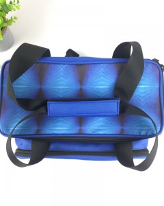 Waterproof RPET Outdoor Picnic Cooler Bag Long Shoulder Cooler Pak
