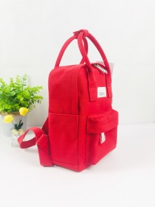 Casual Vintage Cotton Canvas Mini Backpack
