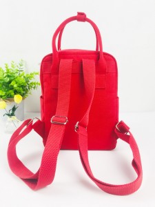 Casual Vintage Cotton Canvas Mini Backpack