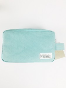 Premium Elite Cotton Canvas Travel Pouch Washable Bag