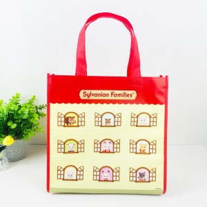 Full Color Printing Laminated PP Non Woven Shopping Bag Toy Bag Storage Bag