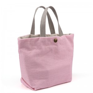 Cotton and Linen Fashion Tote Eco Bag Mini Shopper