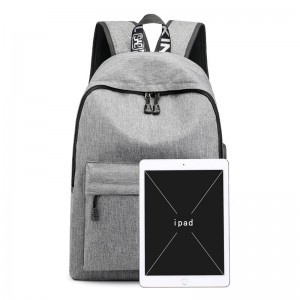 Fashion Simple Design School Backpack with Pockets for Business and Travel