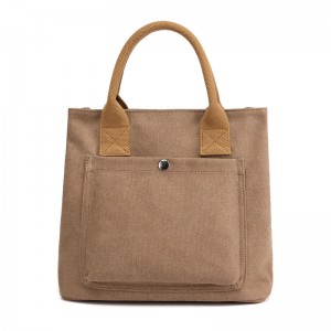 Fashion Ladies Plain Cotton Handbag Custom Canvas Tote Bag Manufacturers