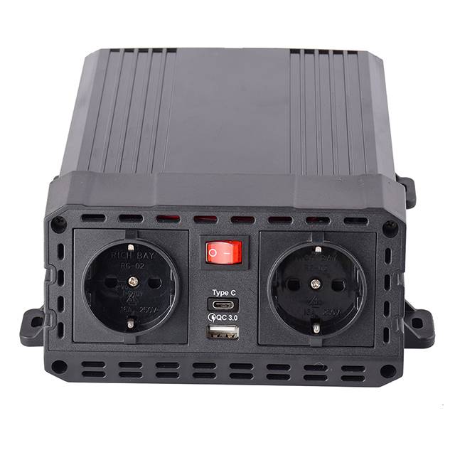 High efficiency 12V to 230V 600W car inverter dc to ac modified power inverter with charger