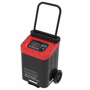12V/40A,24V/20A Wheeled Automatic Battery Charger and 200A Engine Starter Boost Charger