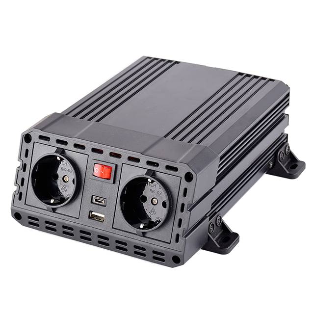 ប្រសិទ្ធភាពខ្ពស់ 12V ទៅ 230V 600W car inverter dc to ac modified power inverter with charger