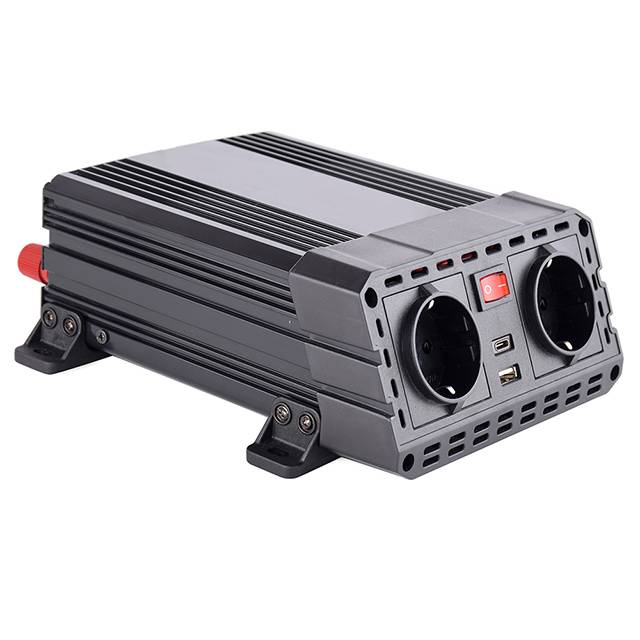 High efficiency 12V to 230V 600W car inverter dc to ac modified power inverter with charger