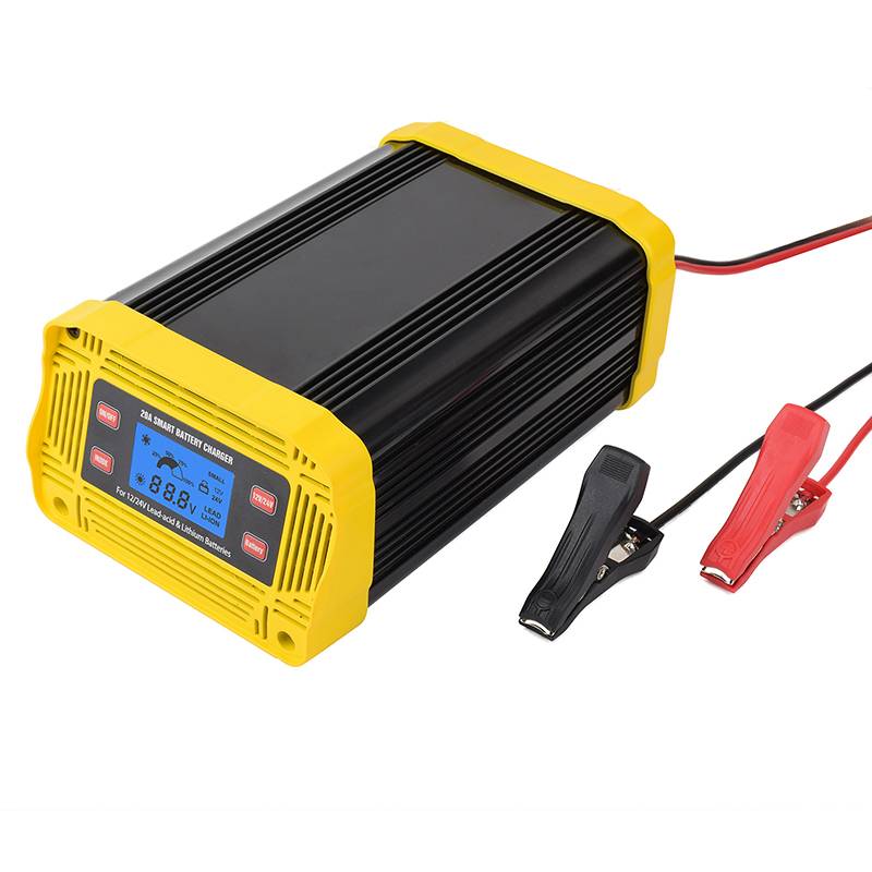 12V / 24V 20A Smart Battery Charger rau Lead-acid & Lithium Battery Featured duab