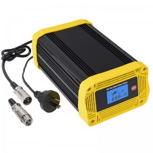 LCD Display 52V Lithium Battery Charger 58.8V 5A Electric Bike Battery Charger 52V Lithium Ion Charger ho an'ny E-bisikileta, Scooter