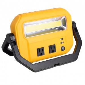 LED Portable 10W Stand Work Light, Super Bright COB Floodlight1200 Lumen no ka Hale Hana Hana Hale