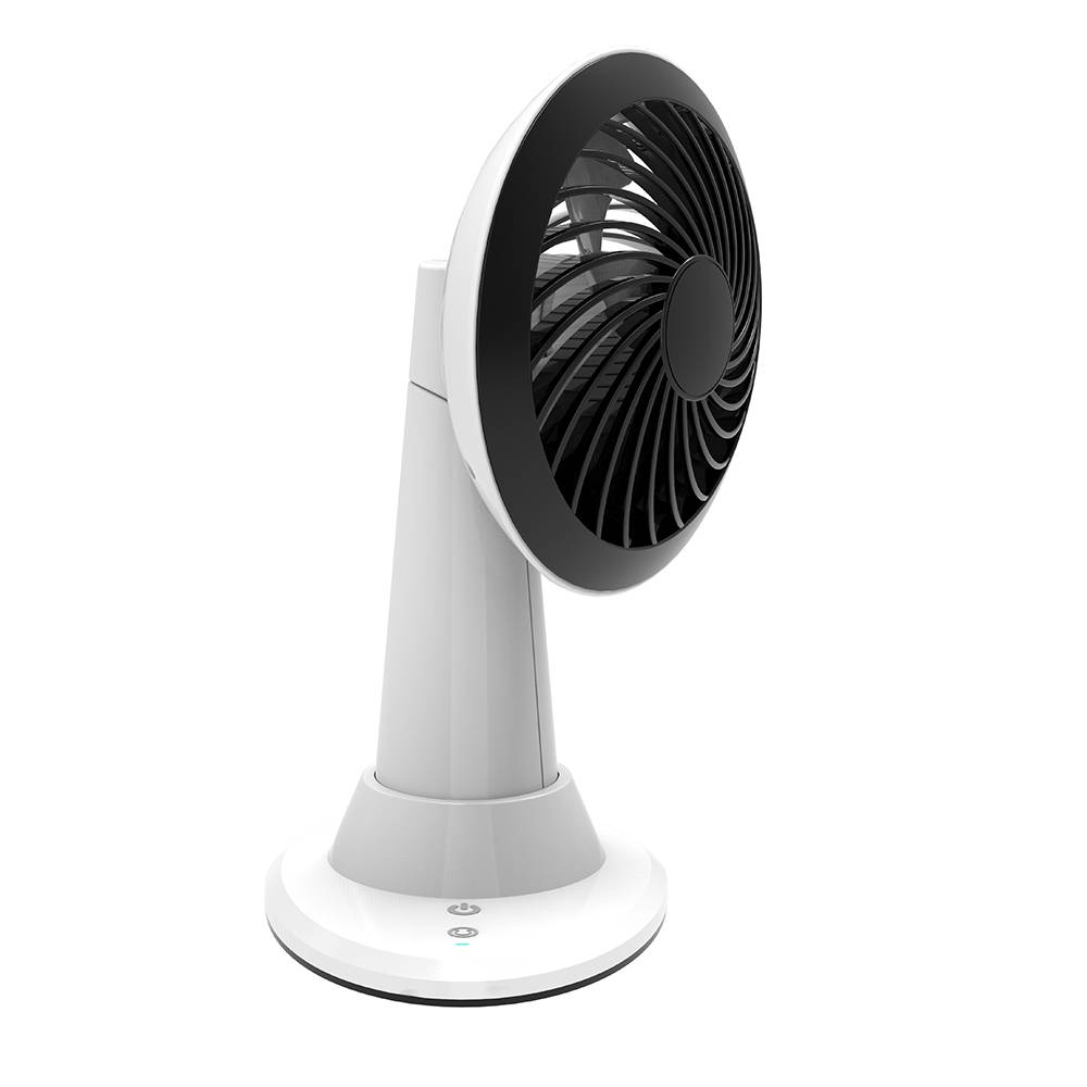 5” Rechargeable Automatic Oscillating USB 3 bilis ng desk Fan, Mahabang Oras ng Trabaho Cooling fan
