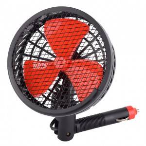 5-Inch Auto Fan With Adjustable Cigaretter Lighter Plug