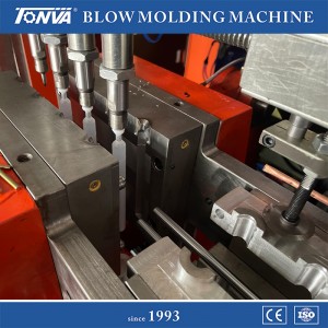 टोनवा डिझाईन मेडिकल ड्रॉपर एलडीपीई मेकिंग मशीन मटेरियल प्लास्टिक उत्पादन एक्सट्रूझन ब्लो मोल्डिंग मशीन