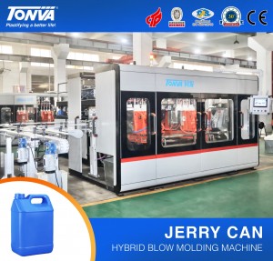 plastic jerry can blow molding making machine fully automatic production scheme