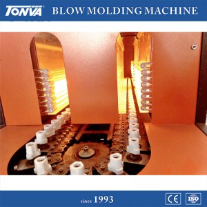 Semi automatyske SBM-Hand feed Molk flesse Makine masine PET flesse stretch blow moulding masine