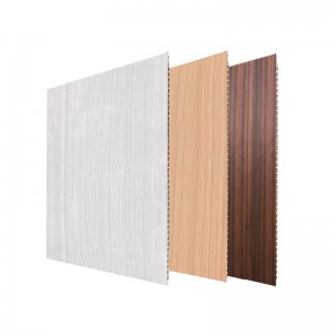 Panell de fusta acústica de panell de paret de la sèrie de fibra de bambú de venda calenta