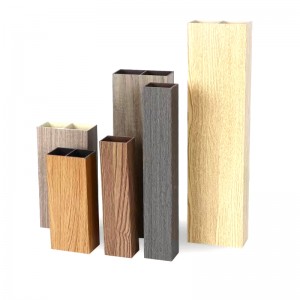 I-Wood Partition Wall I-Wood Grain Grain Ceiling Timber Tube