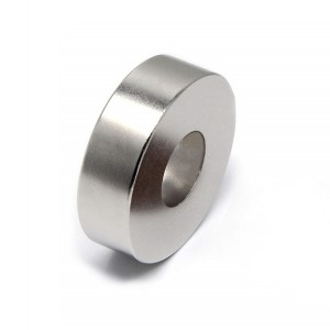 កម្លាំងខ្លាំង Neodymium Rare Earth Ndfeb Ring Magnet