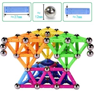 ប្លុកអាគារ NdFeB បិទ Magnetic Stick និង Ball Toys Supplier