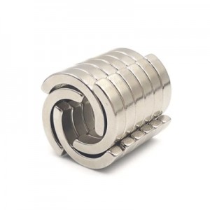 រោងចក្រ Custom Neodymium Arc Magnet N52 ជាមួយនឹងអតិបរមា 150mm Dia ។