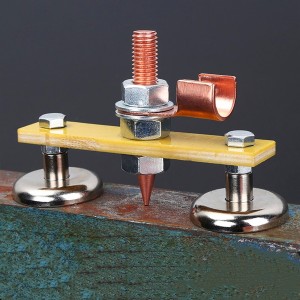 Clamp Holder Magnet Welding Ground Strong Magnetic Grounding Head