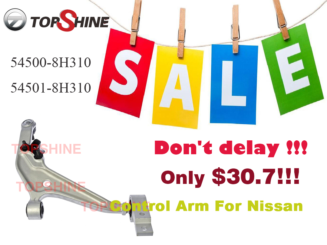 【Aktivitetsvarer】54500-8H310 kontrollarm for Nissan $30,7