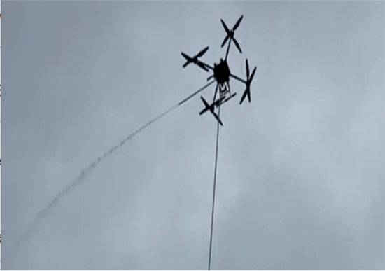 LT-UAVFP Vehículo aéreo no tripulado (UAVS) de extinción de incendios 02