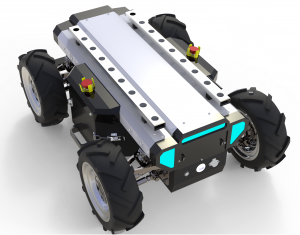 Casis robot beroda RLSDP 1.0