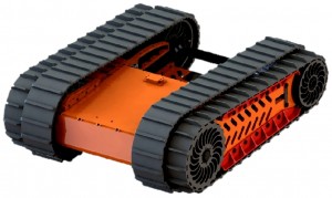 DRAGON-01 кичинекей тректүү робот шасси