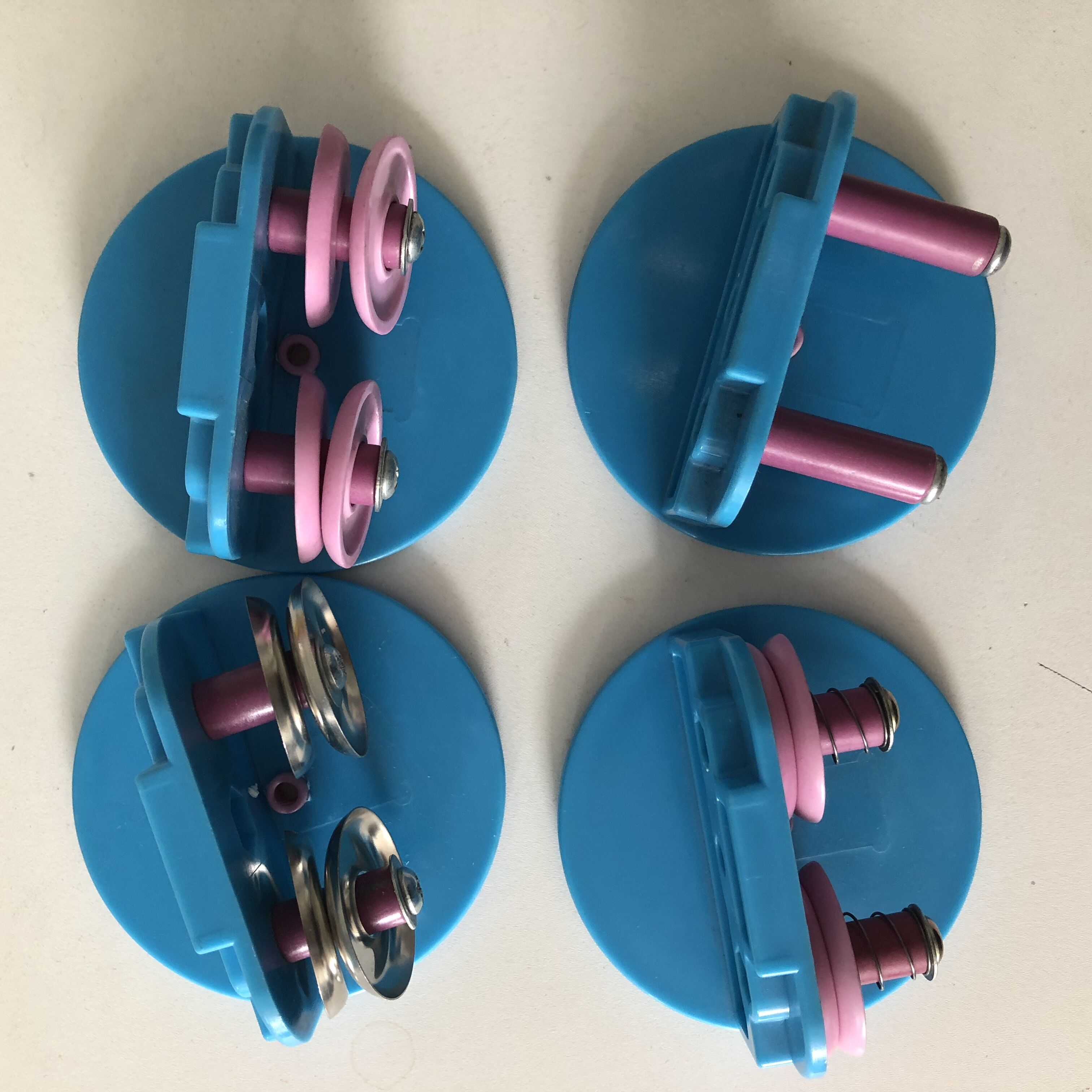 ribbon tensioner for warping machine parts