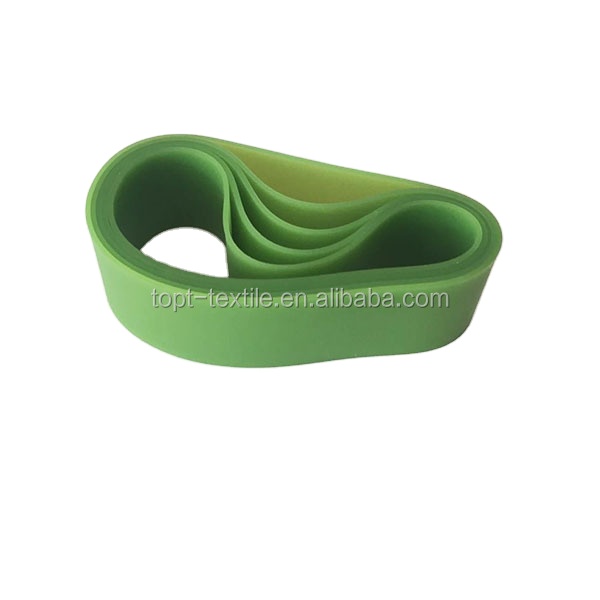 good quality green rubber of yarn feeder in circular knitting machine spare parts