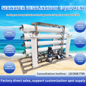 Oprema za desalinizaciju morske vode