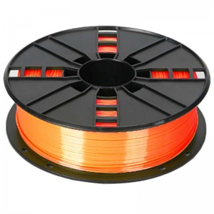 1,75 mm-es selyemszálas PLA 3D filament fényes narancssárga