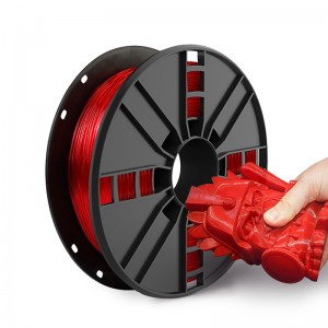 Çapkirina Filaments TPU Flexible Plastic ji bo Materyalên 1.75mm Printera 3D