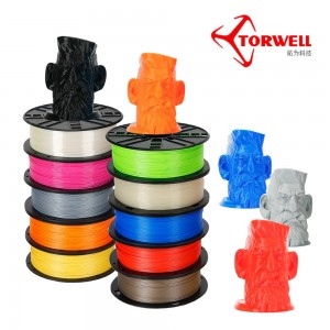 Torwell PLA PLUS Pro (PLA+) Filamenta manana tanjaka avo, spool 1.75mm 2.85mm 1kg