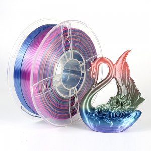 Sericum Crus Fast Color Gradiente Muta Arcus Multicolores 3D Printer PLA Filamentum