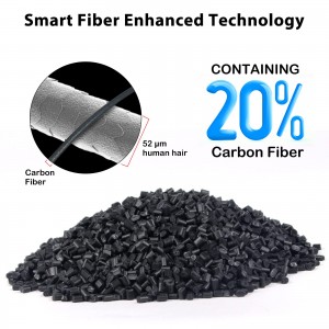 PETG Carbon Fiber 3D Resources Filamentum, 1.75mm 800g/spool
