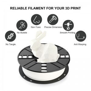 1.75mm PLA plus filament PLA pro foar 3D-printsjen