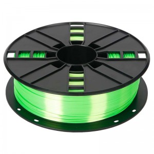 سلک PLA 3D Filament 1KG سبز رنگ