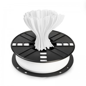 1,75 mm hvit PETG-filament for 3D-utskrift